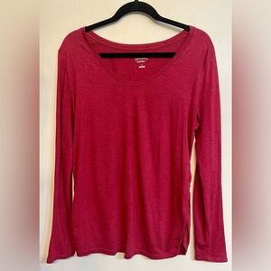 Red Isabel Maternity long sleeved top, size L